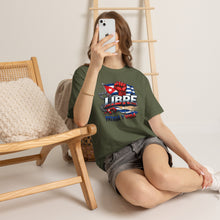 Cargar imagen en el visor de la galería, Libre Patria y Vida T-Shirt — Cuban Freedom Flag Tee
