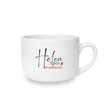 Cargar imagen en el visor de la galerĂa, 25oz Ceramic Latte Mug — 'Hello Sunshine' Colorful Floral Design