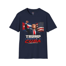 Cargar imagen en el visor de la galería, Trump Cuba T-Shirt — Patriotic Donald Trump Graphic Tee
