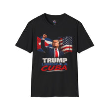 Cargar imagen en el visor de la galería, Trump Cuba T-Shirt — Patriotic Donald Trump Graphic Tee
