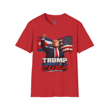 Cargar imagen en el visor de la galería, Trump Cuba T-Shirt — Patriotic Donald Trump Graphic Tee

