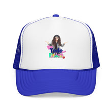 Cargar imagen en el visor de la galería, Trucker Hat — "Do I Look Like Helen?" Retro Graphic Foam Cap
