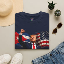 Cargar imagen en el visor de la galería, Trump Cuba T-Shirt — Patriotic Donald Trump Graphic Tee
