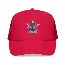 Cargar imagen en el visor de la galería, Trucker Hat — "Do I Look Like Helen?" Retro Graphic Foam Cap
