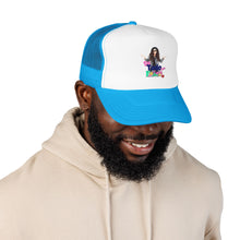 Cargar imagen en el visor de la galería, Trucker Hat — "Do I Look Like Helen?" Retro Graphic Foam Cap

