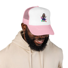 Cargar imagen en el visor de la galería, Trucker Hat — "Do I Look Like Helen?" Retro Graphic Foam Cap

