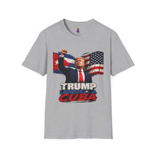 Cargar imagen en el visor de la galería, Trump Cuba T-Shirt — Patriotic Donald Trump Graphic Tee
