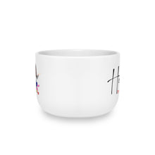 Cargar imagen en el visor de la galería, 25oz Ceramic Latte Mug — 'Hello Sunshine' Colorful Floral Design
