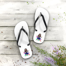 Cargar imagen en el visor de la galería, Flip Flops — Colorful "Todo es Posible" Inspirational Beach Sandals
