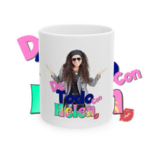 Cargar imagen en el visor de la galería, Mug — Colorful 'De Todo con Helen' Photo Ceramic Coffee Mug (11oz/15oz)
