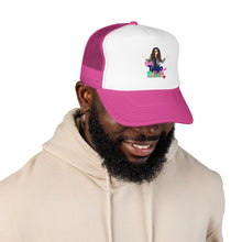 Cargar imagen en el visor de la galería, Trucker Hat — "Do I Look Like Helen?" Retro Graphic Foam Cap
