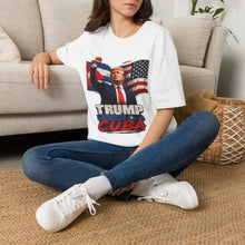 Cargar imagen en el visor de la galería, Trump Cuba T-Shirt — Patriotic Donald Trump Graphic Tee
