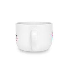 Cargar imagen en el visor de la galería, 25oz Ceramic Latte Mug — 'Hello Sunshine' Colorful Floral Design
