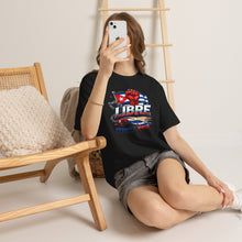 Cargar imagen en el visor de la galería, Libre Patria y Vida T-Shirt — Cuban Freedom Flag Tee

